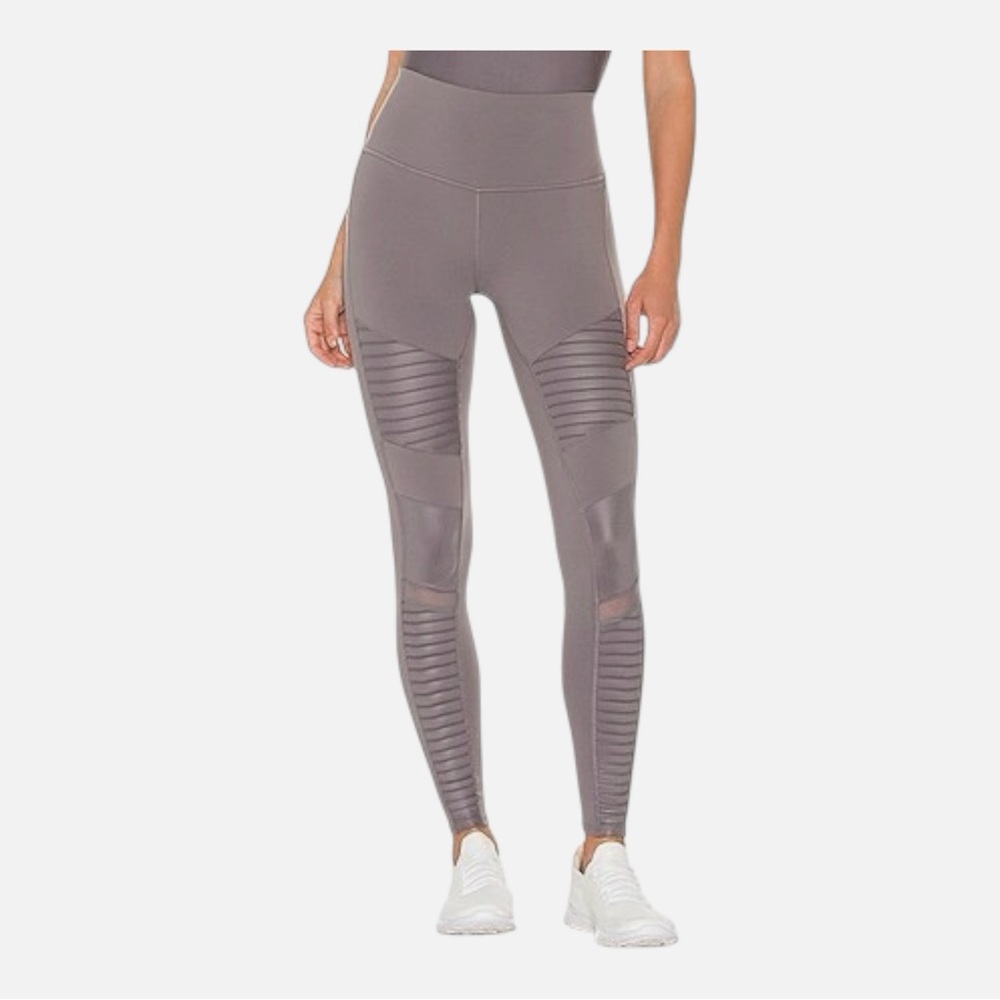 Alo Yoga High Waist Moto Legging - Picture 3 of 15